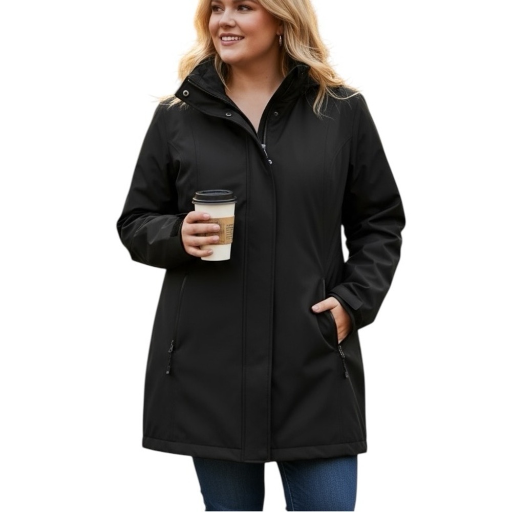 Gerry XL Black Water Resistant Lightweight Parka Jacket